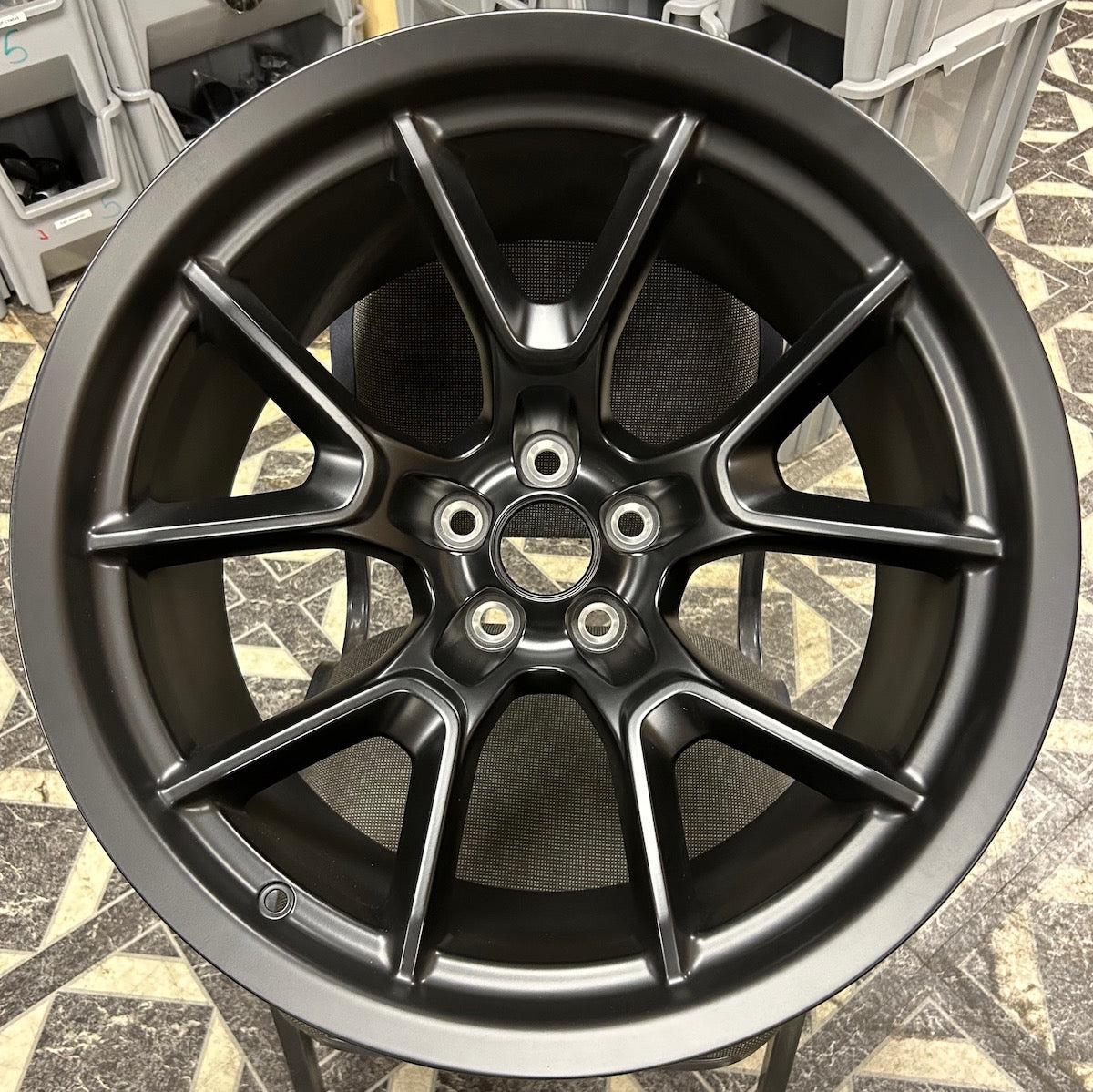 20x11" Charger Challenger WIDE BODY Black wheel rim Factory OEM single NEW 96742