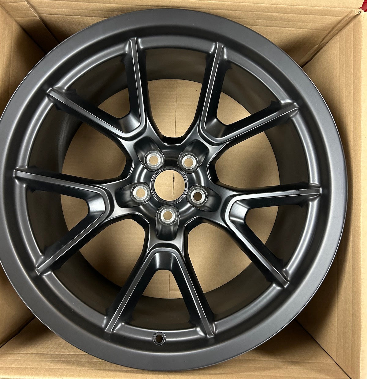 20x11" Charger Challenger WIDE BODY Black wheel rim Factory OEM single NEW 96742