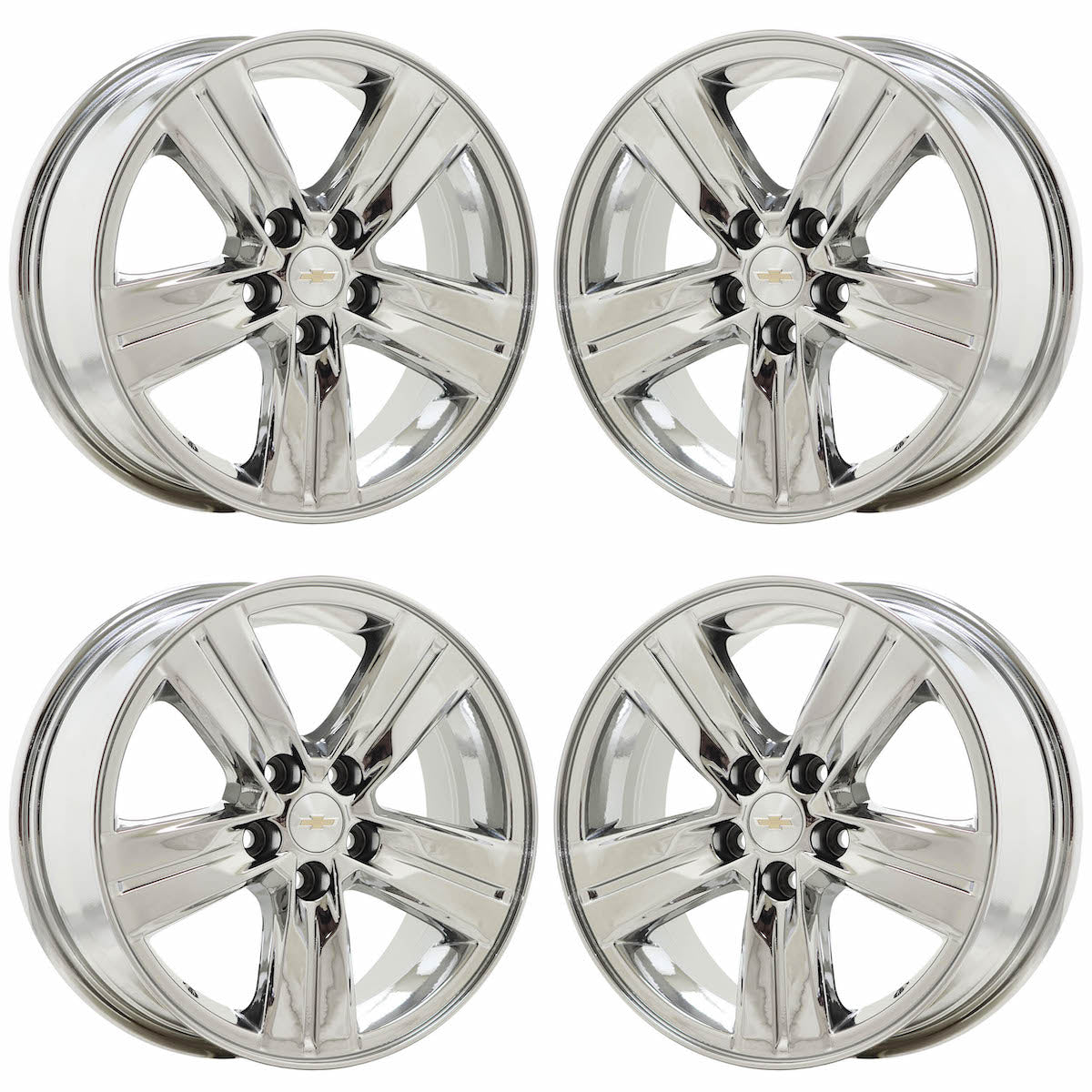 16" Chevrolet Trax Bright Chrome wheels rims Factory OEM set 5570