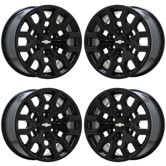 18" Chevrolet Colorado Gloss Black wheels rims Factory OEM 14097 EXCHANGE