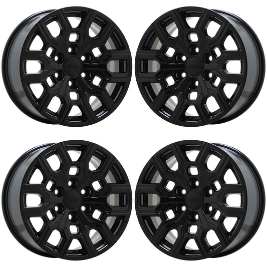 18" GMC Canyon Gloss Black wheels rims Factory OEM 14097 EXCHANGE