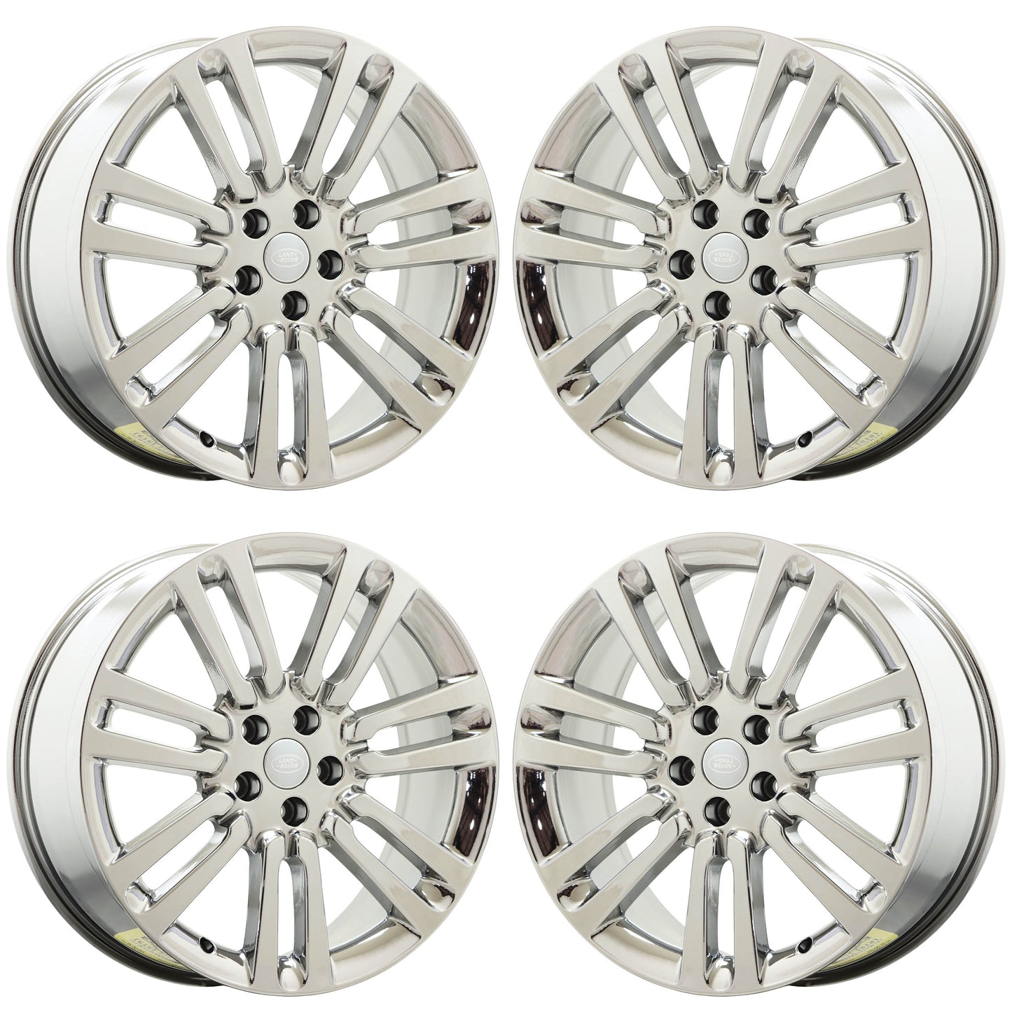 21" Land Rover Range Rover Bright Chrome wheels rims Factory OEM 72370 EXCHANGE