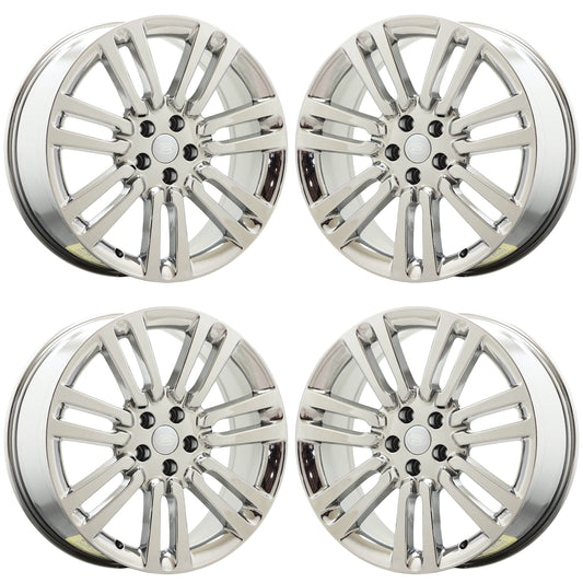 21" Land Rover Range Rover Bright Chrome wheels rims Factory OEM 72370 EXCHANGE