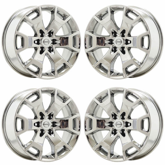 18" Nissan Frontier Xterra Bright Chrome wheels rims Factory OEM 62613 EXCHANGE