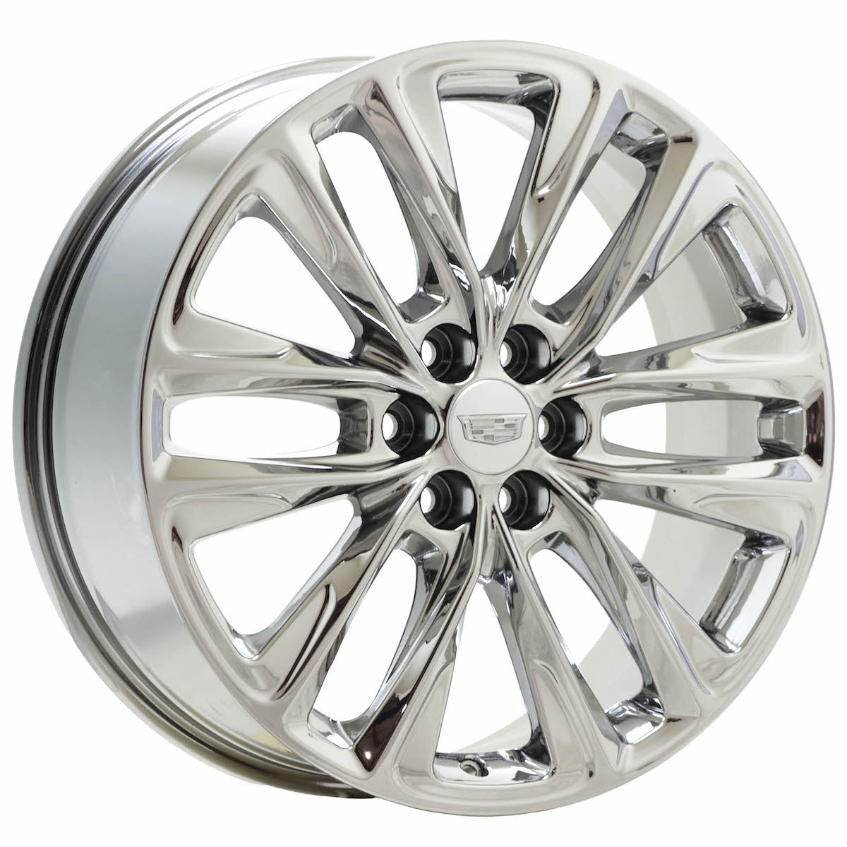 20" Cadillac XT5 XT6 Bright Chrome wheels rims Factory OEM set 4871