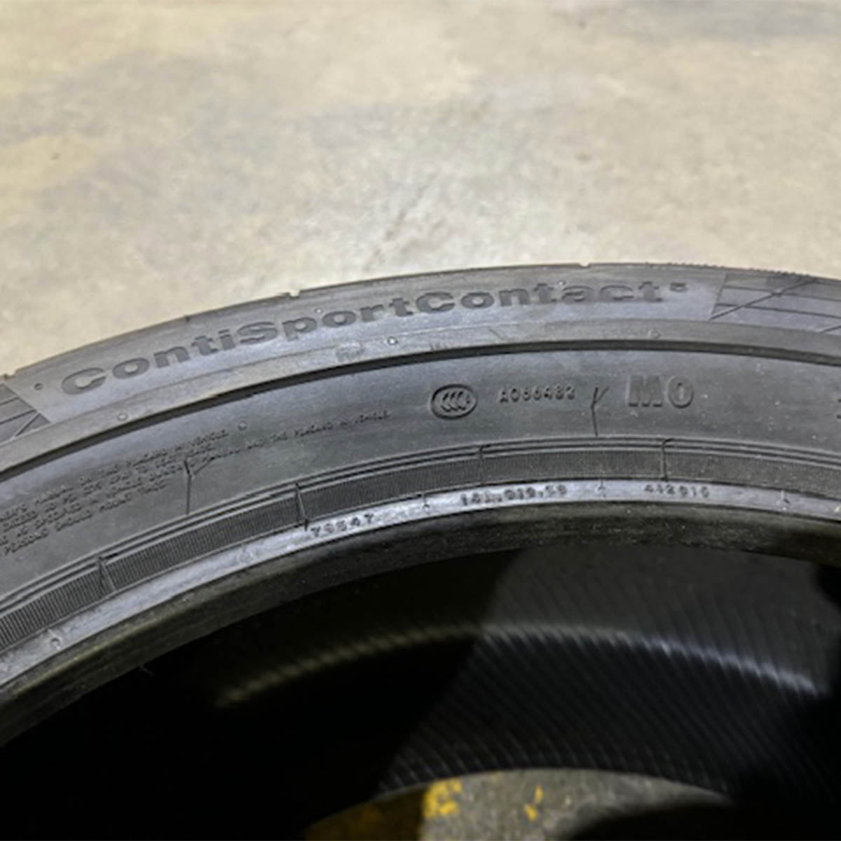 2754521 275/45R21 107Y Continental Contisportcontact 5 tire single 9/32
