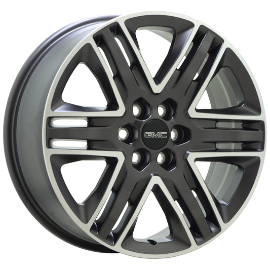 20" GMC Acadia Charcoal Grey Machined wheel rim Factory OEM GM single 5953