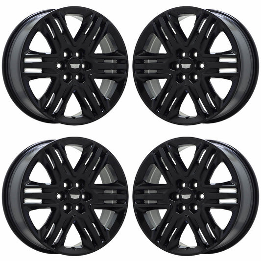 20" Cadillac SRX Gloss Black wheels rims Factory OEM GM set 5953 EXCHANGE
