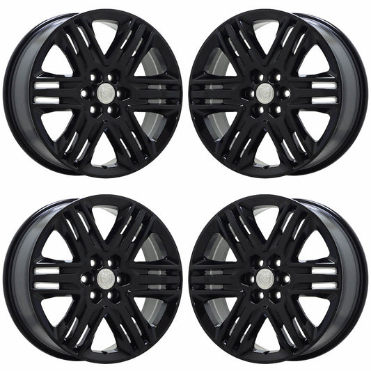 20" Buick Enclave Gloss Black wheels rims Factory OEM GM set 5953 EXCHANGE