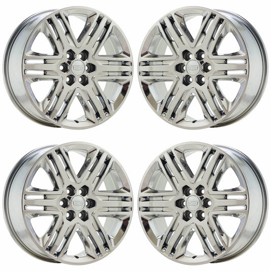 20" Cadillac SRX Bright Chrome wheels rims Factory OEM GM set 5953 EXCHANGE