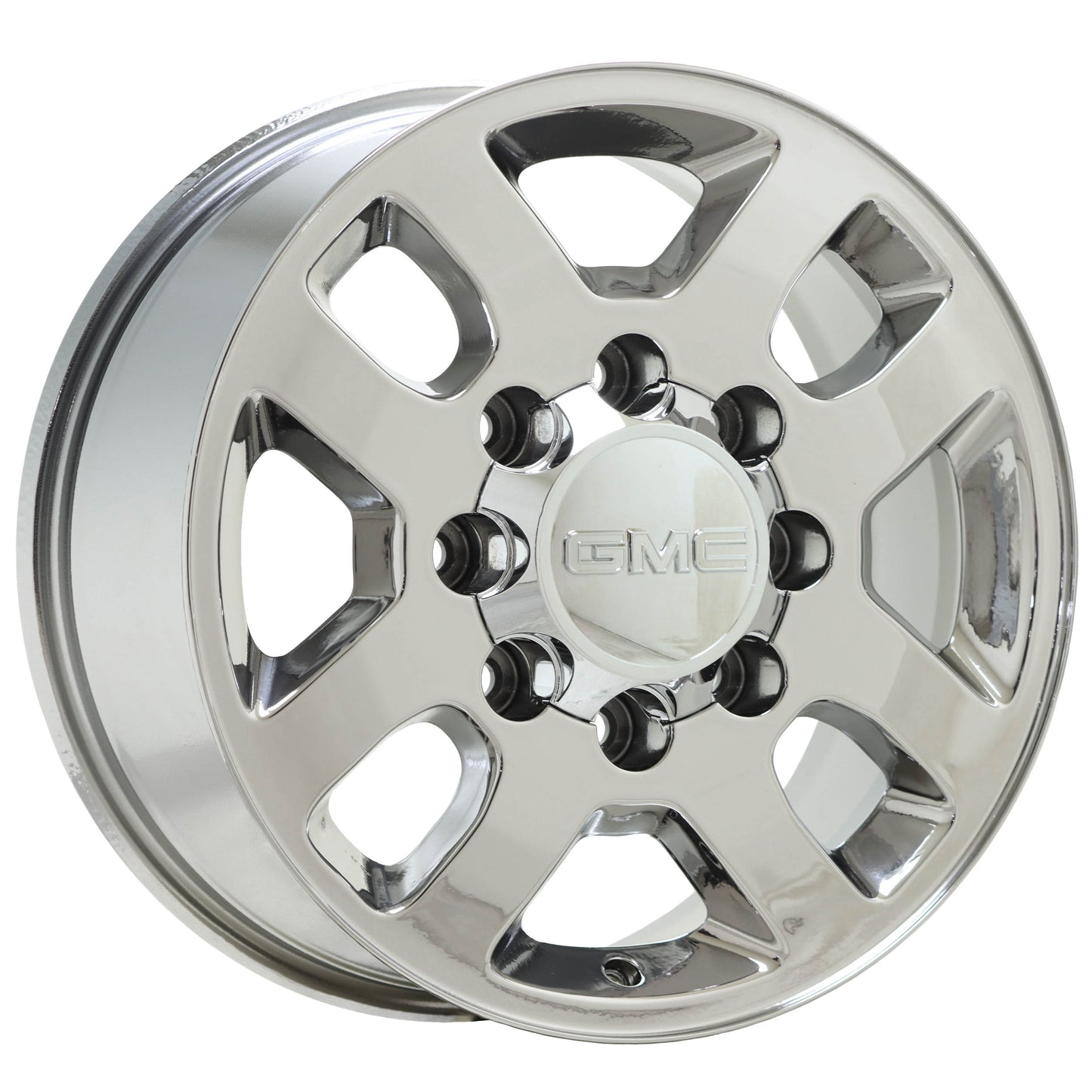 18" GMC Sierra 2500 3500 Bright Chrome wheels rims OEM set 4 5502