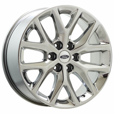 20" Ford F150 Expedition Bright Chrome wheels rims Factory OEM set 4 3991