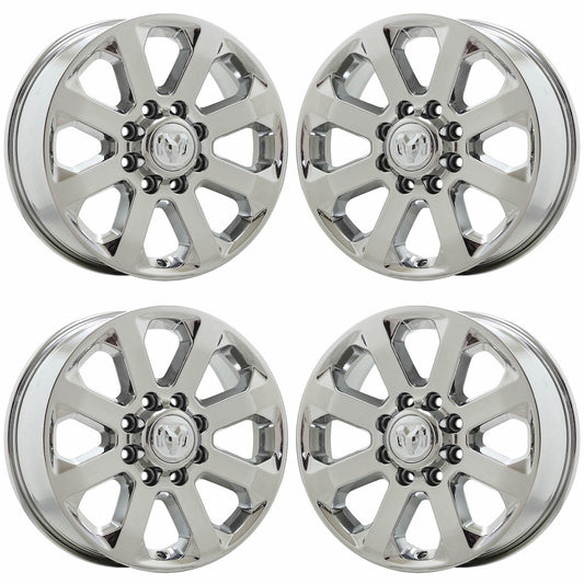 20" Dodge Ram 2500-3500 Truck Bright Chrome wheels rims Factory OEM set 2697