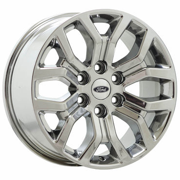 18" Ford F150 Truck Bright Chrome wheels rims Factory OEM set 4 10342