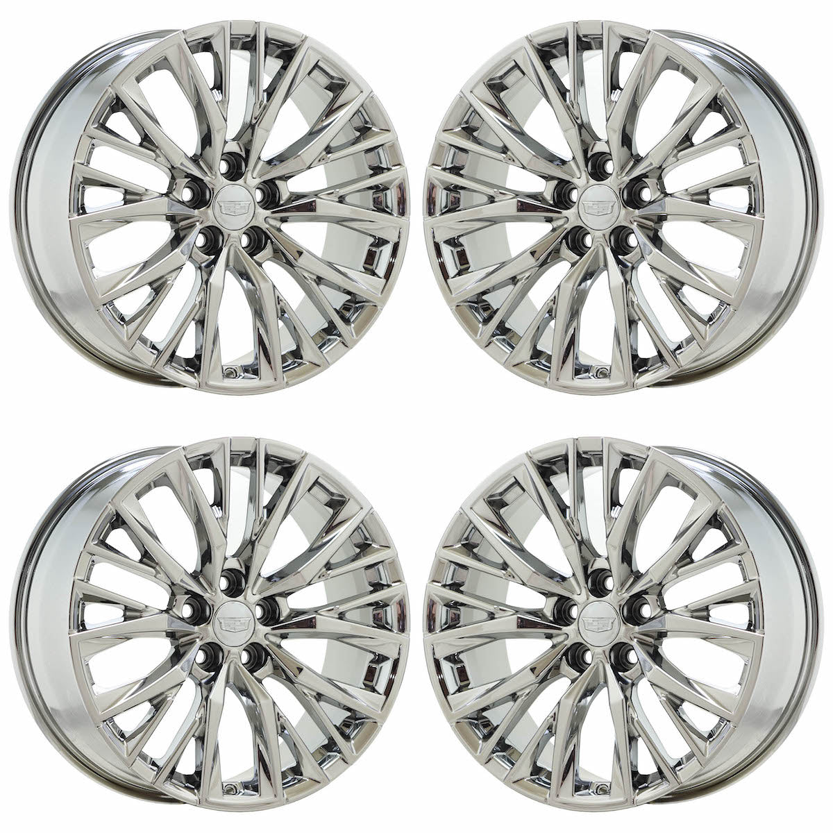 20" Cadillac XT4 Bright Chrome wheels rims Factory OEM set gz087 EXCHANGE