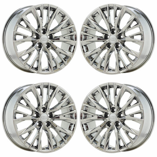 20" Cadillac XT4 Bright Chrome wheels rims Factory OEM set gz087 EXCHANGE