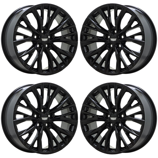 20" Cadillac XT4 Gloss Black wheels rims Factory OEM set gz087 EXCHANGE