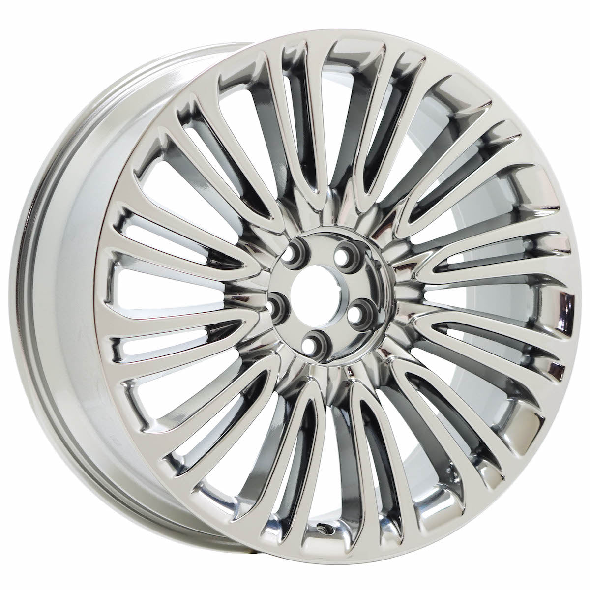22" Lincoln Aviator Bright Chrome wheels rims Factory OEM set 10242 EXCHANGE