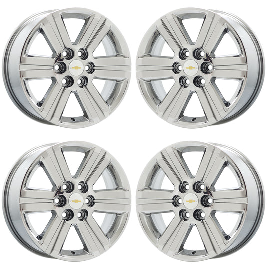 18" Chevrolet Traverse Chrome wheels rims Factory 2013-2017 set 5572 EXCHANGE