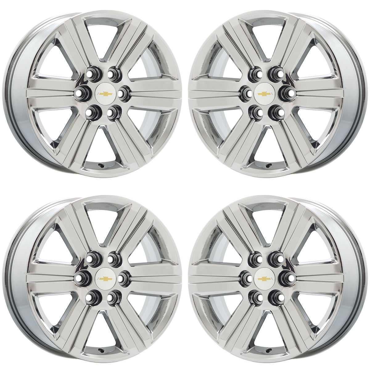 18" Chevrolet Traverse Chrome wheels rims Factory 2013-2017 set 5572 EXCHANGE