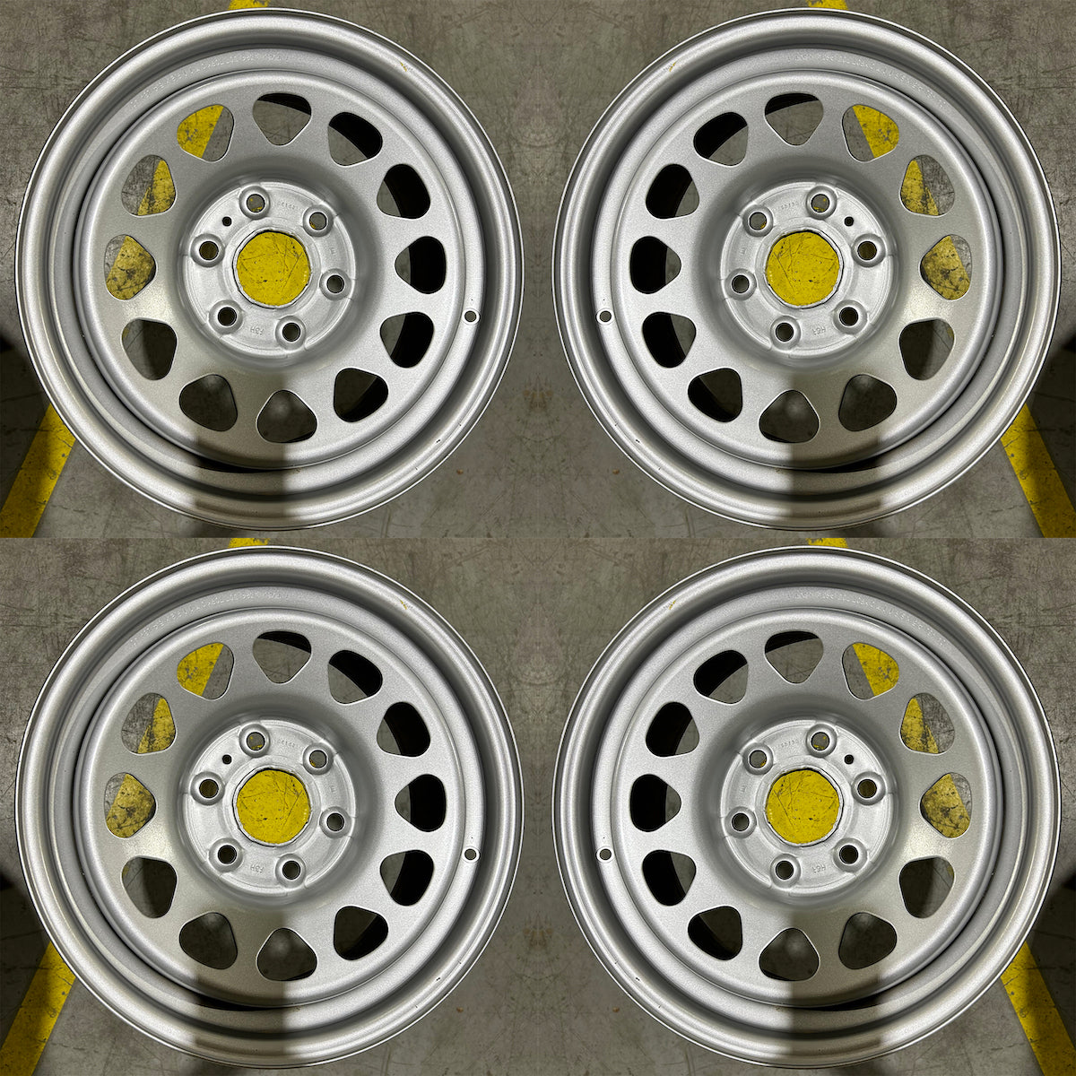 17" Chevrolet Silverado Colorado GMC Sierra Silver Factory OEM wheels set 8130