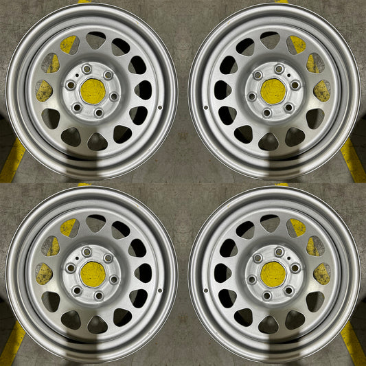 17" Chevrolet Silverado Colorado GMC Sierra Silver Factory OEM wheels set 8130