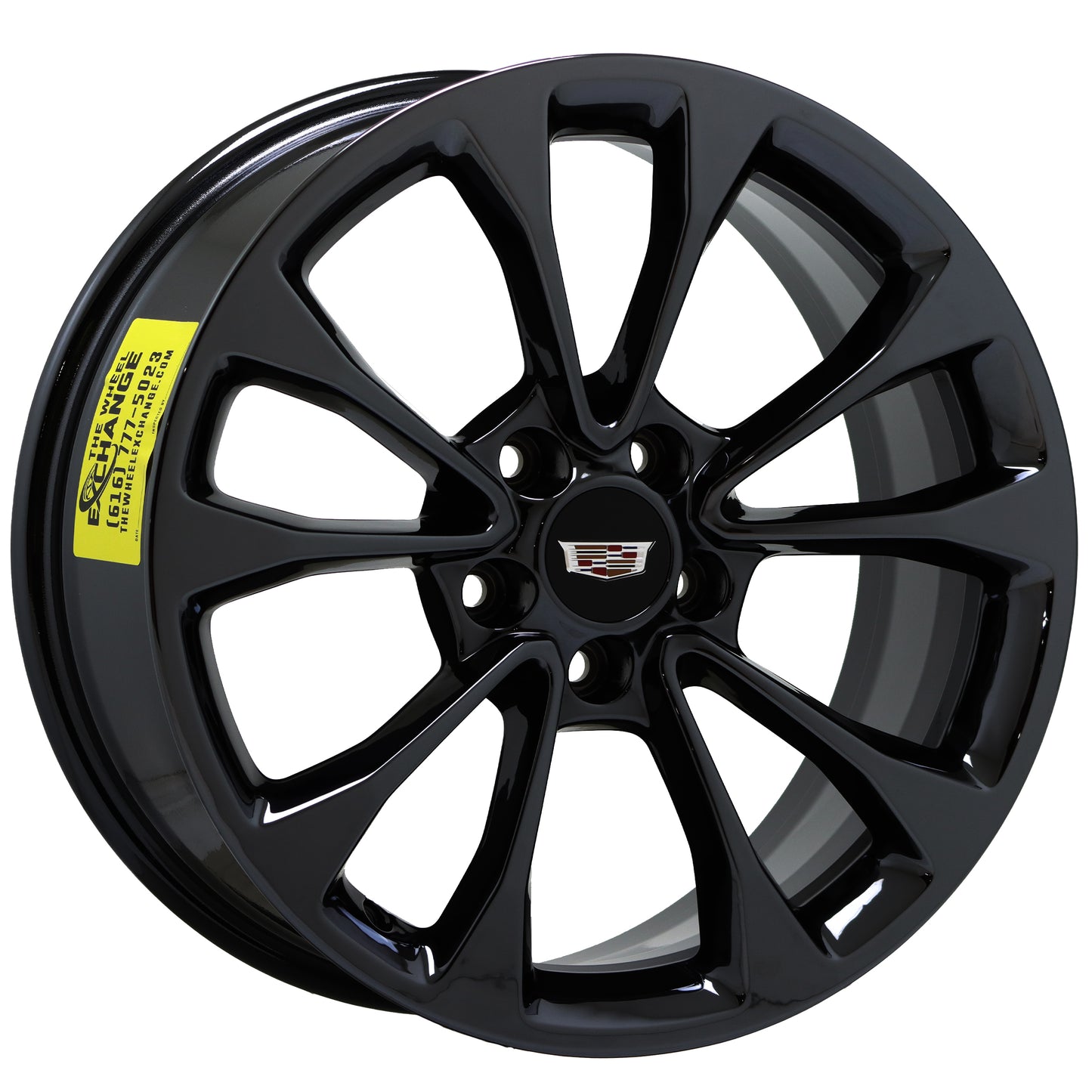 18" Cadillac ATS Coupe Gloss Black wheels rims Factory OEM set 4731 4734
