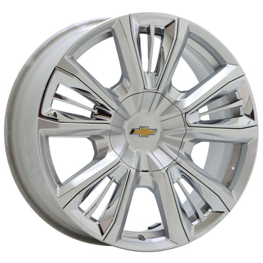 22" Silverado 1500 Suburban Tahoe 1500 Silver wheels rims set 4 14046