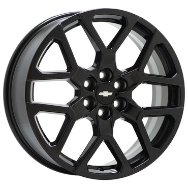 20" Chevrolet Blazer Gloss Black wheels rims Factory OEM set 14084 EXCHANGE