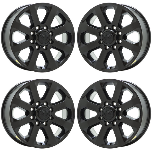 20" Dodge Ram 2500-3500 Truck Satin Black wheels rims Factory OEM 2697 EXCHANGE
