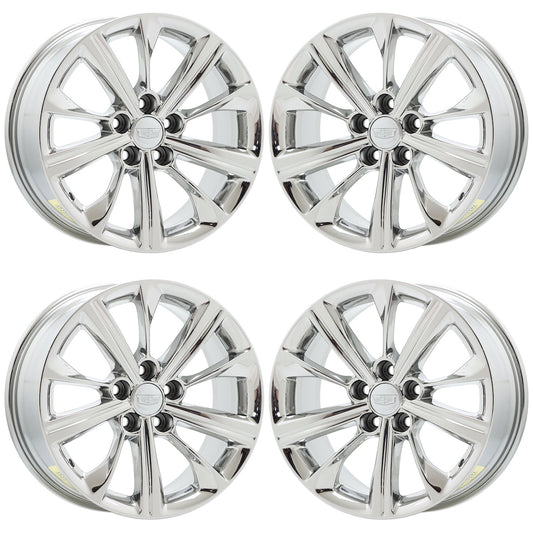 18" Cadillac CT5 Bright Chrome wheels rims Factory OEM set 25ct518 EXCHANGE