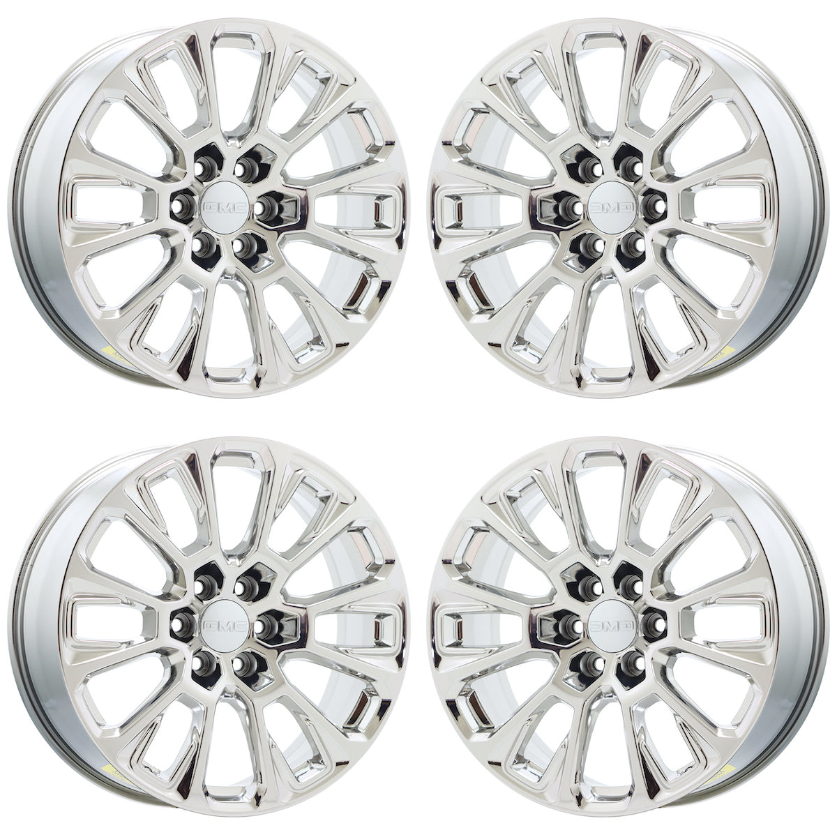 22" GMC Yukon Denali Bright Chrome wheels Factory OEM 25DENALI22 EXCHANGE