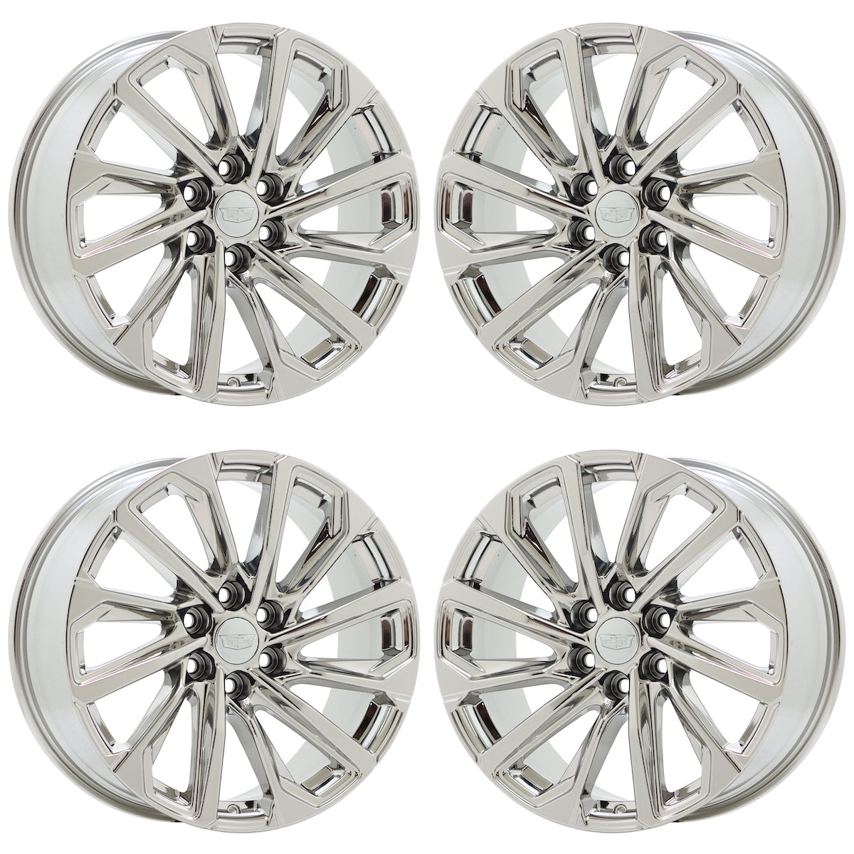 20" Cadillac Lyriq Bright Chrome wheels rims Factory OEM z064 EXCHANGE