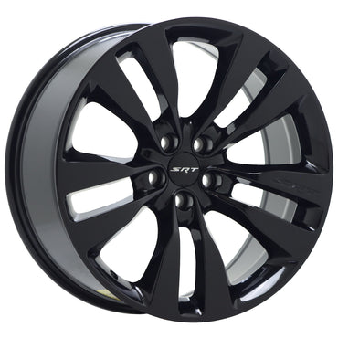 20" Charger Challenger SRT Gloss Black wheels rims Factory OEM 2436