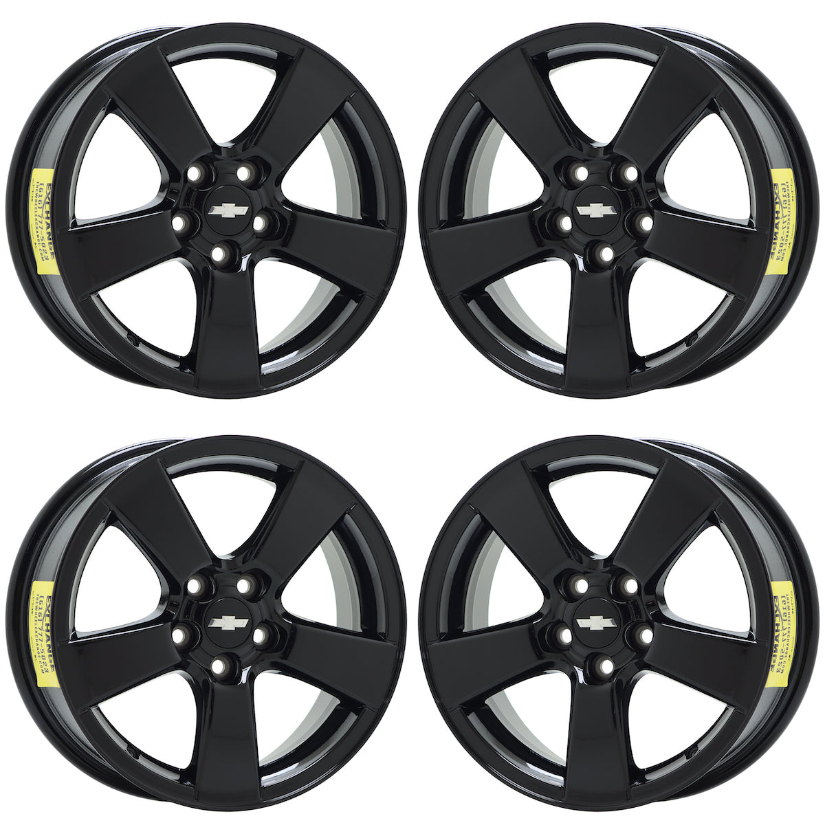 16" Chevrolet Cruze Trax Gloss Black wheels rims Factory OEM 5473