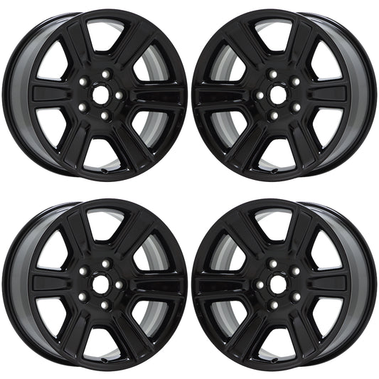 20" Dodge Ram 1500 Gloss Black wheels rims Factory OEM set 2561 EXCHANGE