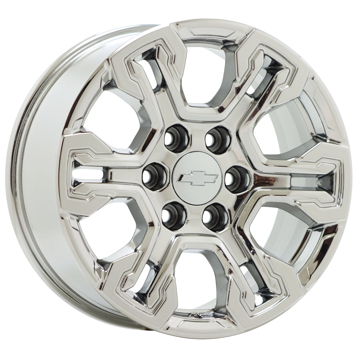 18" Chevrolet Silverado 1500 Bright Chrome wheels Factory OEM 14089 EXCHANGE
