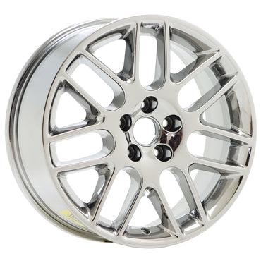 18" Ford Mustang Bright Chrome wheels rims Factory OEM set 3886