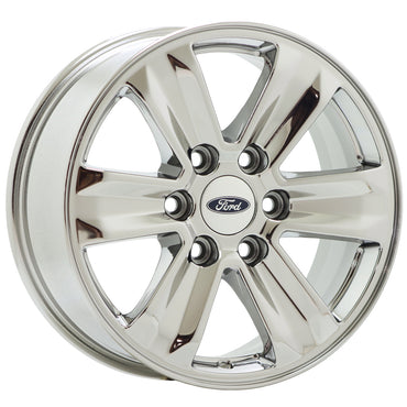 17" Ford F150 Truck Bright Chrome wheels rims Factory OEM set 4 3995