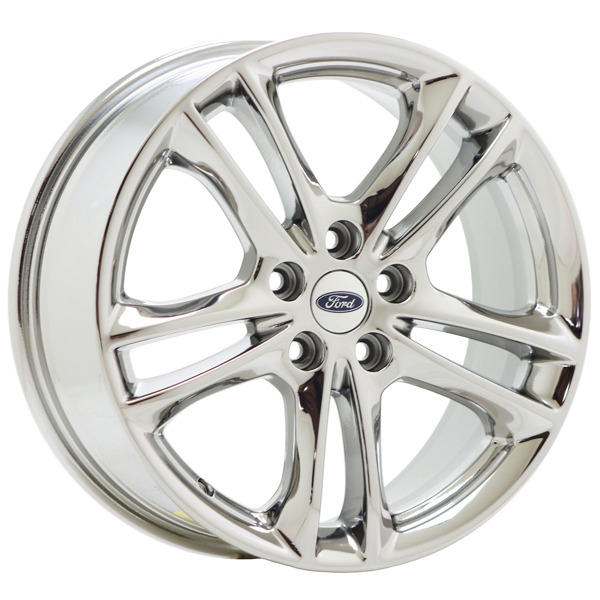 17" Ford Fusion Bright Chrome wheels rims Factory OEM set 3984 EXCHANGE