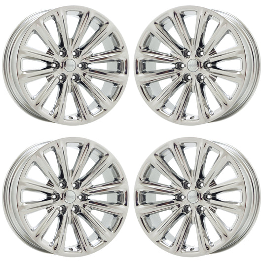 22" Jeep Grand Wagoneer Bright Chrome wheels rims Factory set 9280 EXCHANGE