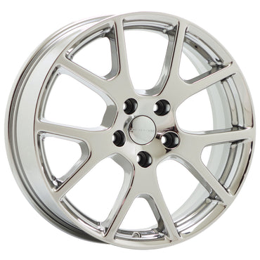 19" Dodge Journey Grand Caravan Bright Chrome wheels rims OEM set 2422