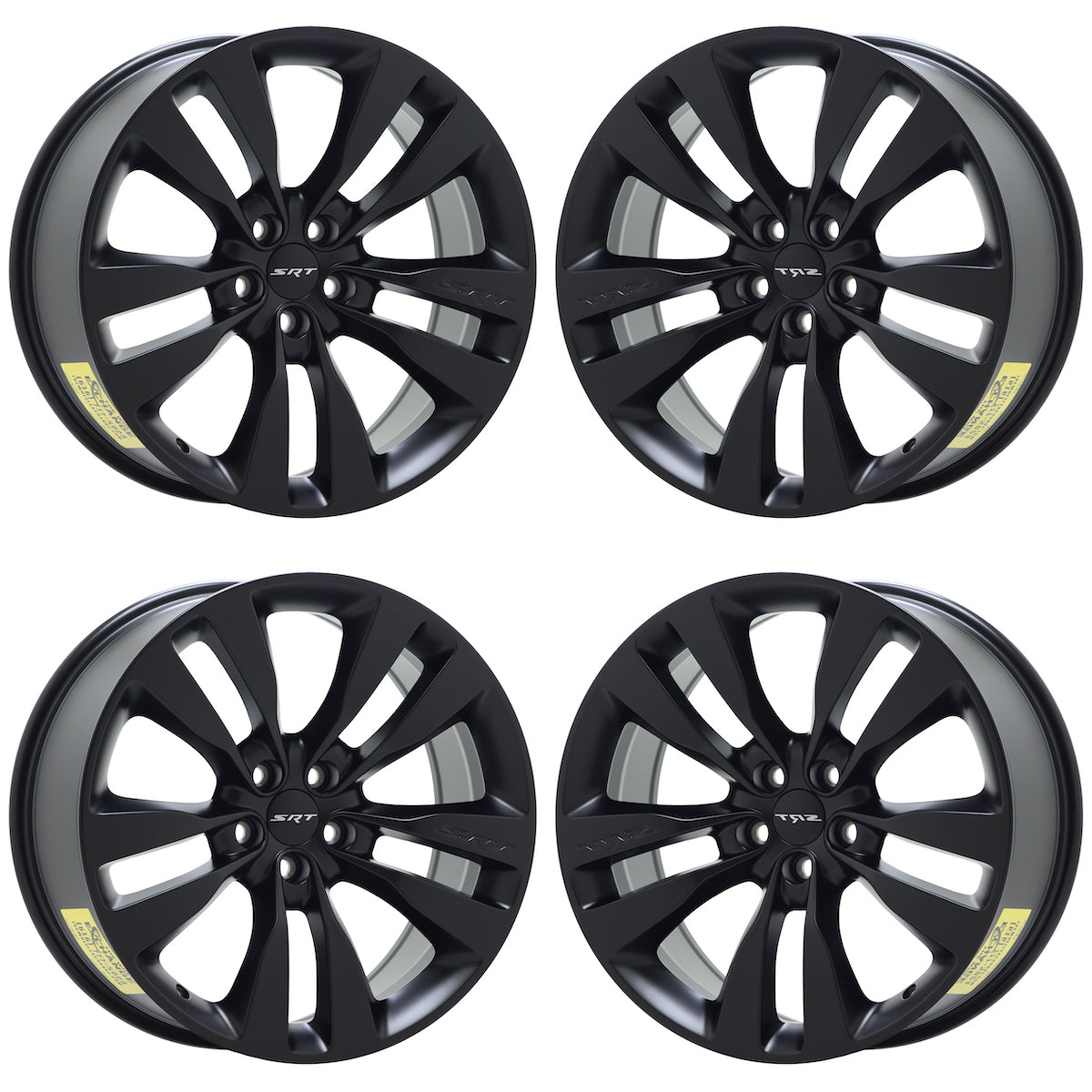 20" Charger Challenger SRT Satin Black wheels rims Factory OEM 2436