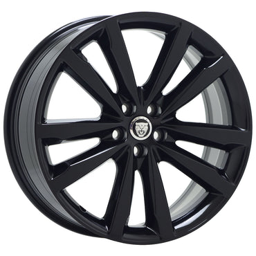 20" Jaguar F-Pace Gloss Black wheels rims Factory OEM set 59975