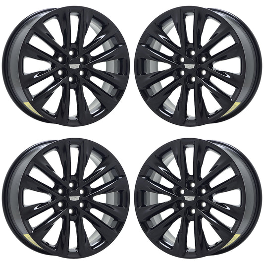 20" Cadillac XT5 XT6 Gloss Black wheels rims Factory OEM 4803 EXCHANGE