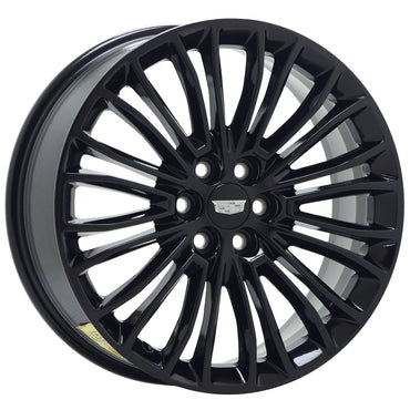 20" Cadillac XT5 XT6 Gloss Black wheels rims Factory OEM 4808