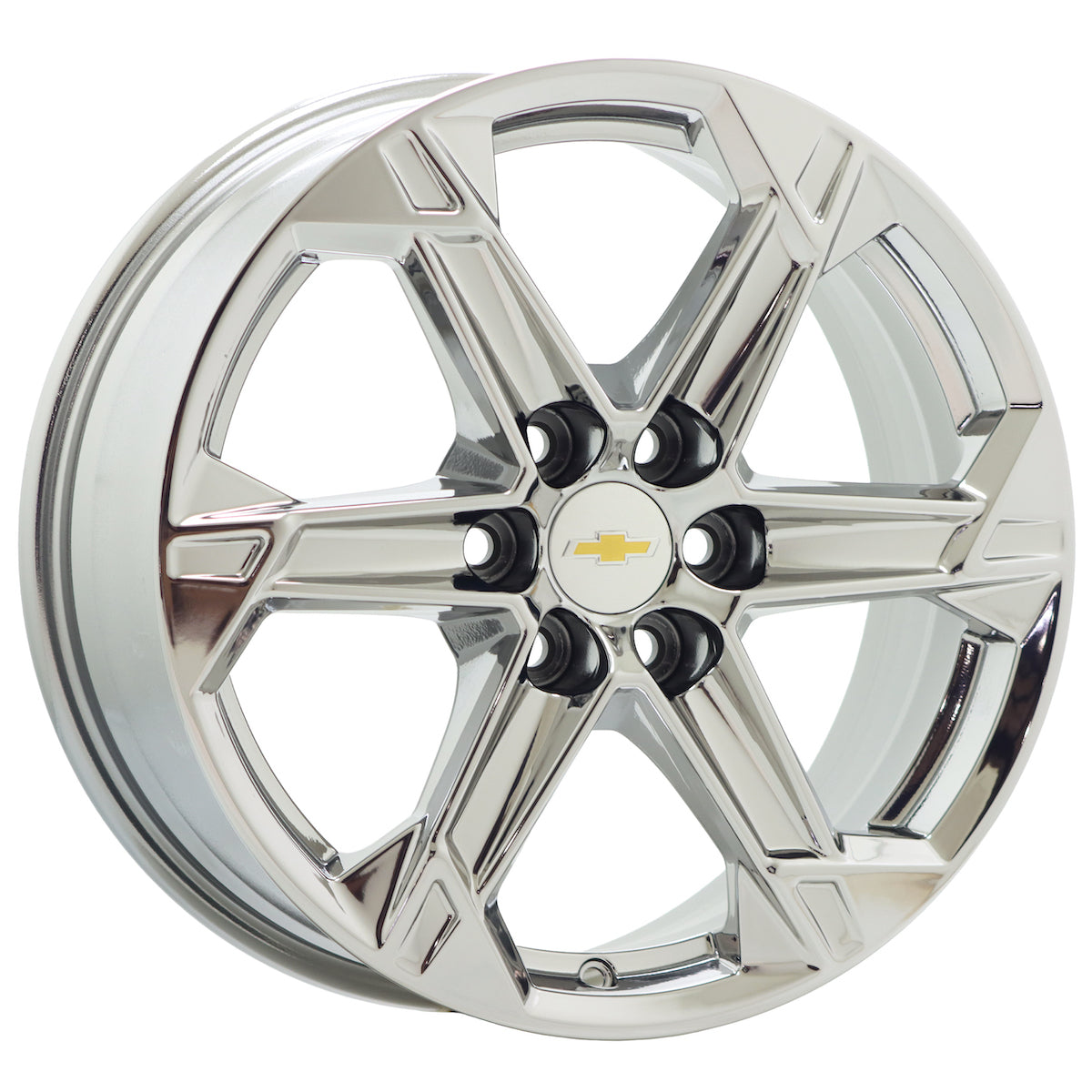 18" Chevrolet Blazer Bright Chrome wheels Factory OEM set 14083 EXCHANGE