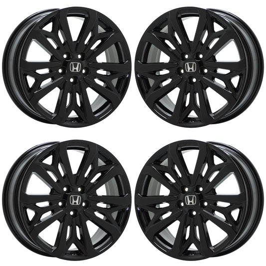 20" Honda Passport Gloss Black wheels rims Factory OEM set 63671