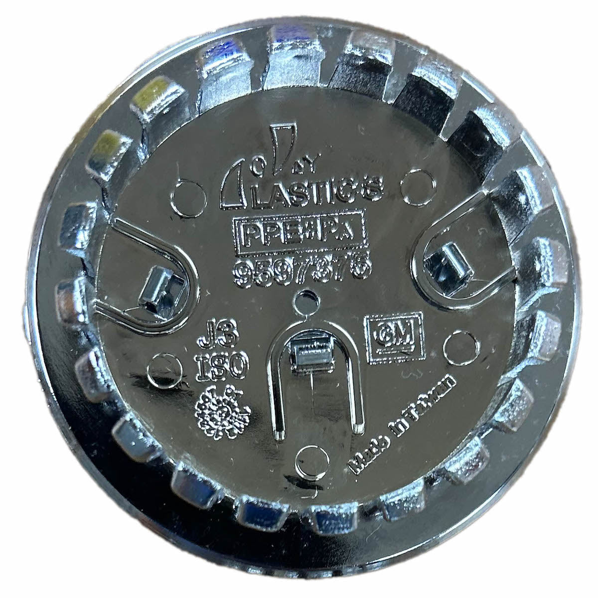 2 5/8" Cadillac ATS, CT4, CT5, CTS, XT5, XT6 Chrome Center Cap #23212548 set