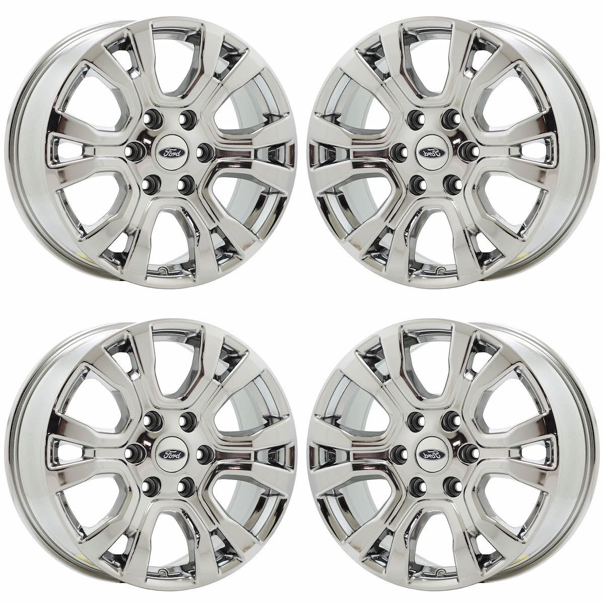 18" Ford Ranger Truck PVD Chrome wheels rims Factory OEM set 10232